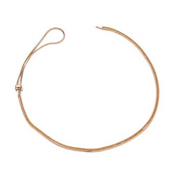 Adjustable Lariat Necklace with Sliding Ring Detail