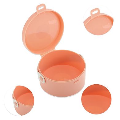 Round Single-Layer Multi-Function Jewelry Box Jewelry Organizer 1 Pc