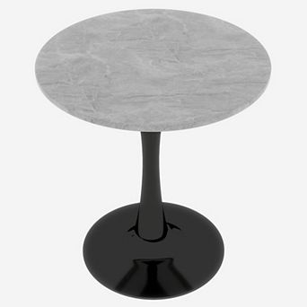 KWPZQEB 27.6 Inch Dining Table for 2-4 People, Accent Coffee Table for Dining Room, Living Rom