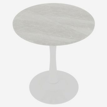 KWPZQEB 27.6 Inch Dining Table for 2-4 People, Accent Coffee Table for Dining Room, Living Rom