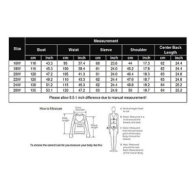 Zeagoo Plus Size Women's Long Sleeve Scoop Neck Ribbed Slim Fit Crop Tops