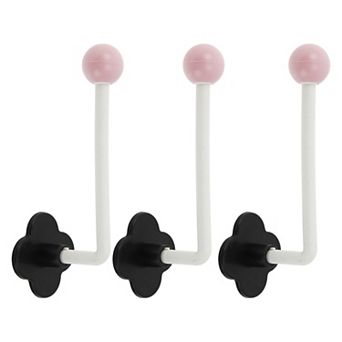 Adhesive Ball Headband Holder Organizer 3 pc