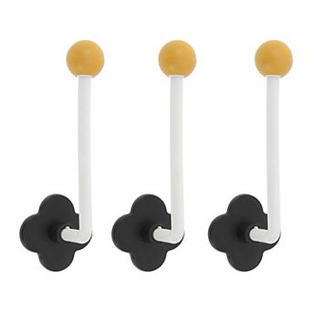 Adhesive Ball Headband Holder Organizer 3 pc