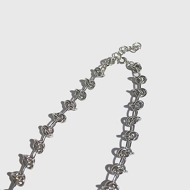 Women's Double Heart Pendant Necklace