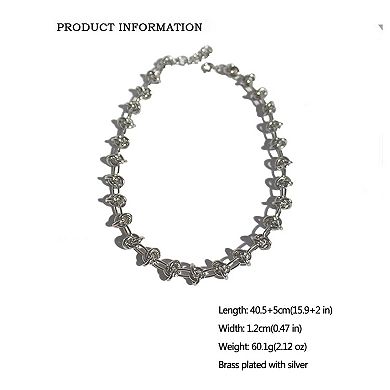 Women's Double Heart Pendant Necklace