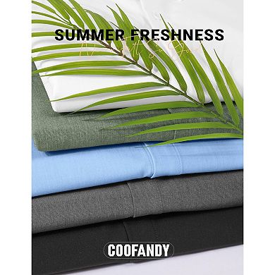 COOFANDY Button Down Shirt Men Casual Stylish Summer Beach Linen Shirts Short Sleeve