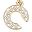 Letter C Gold Beige