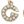 Letter G Gold Beige