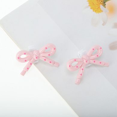 Bow Shoelace Charms 1 Pair