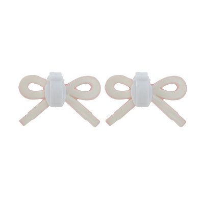 Bow Shoelace Charms 1 Pair