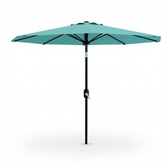 ANIXOL 10FT Patio Umbrella with Tilt and Crank, UV Protection Waterproof