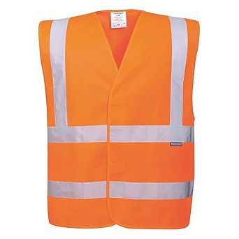 Portwest Unisex Adult Eco Friendly Hi-Vis Vest