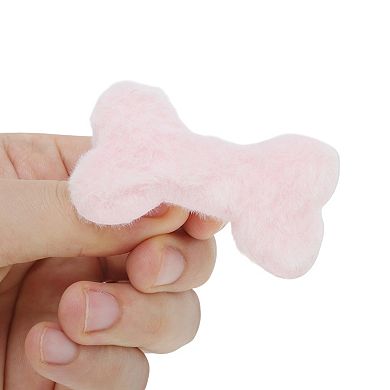 Plush Bone Shoelace Charms 1 Pair