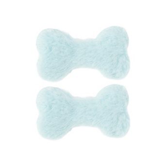 Plush Bone Shoelace Charms 1 Pair