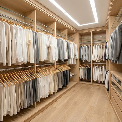 2 Pack Wood Non-Slip Hangers, Durable 360-degree Space Saving Clothes Hangers for Clothing Pants