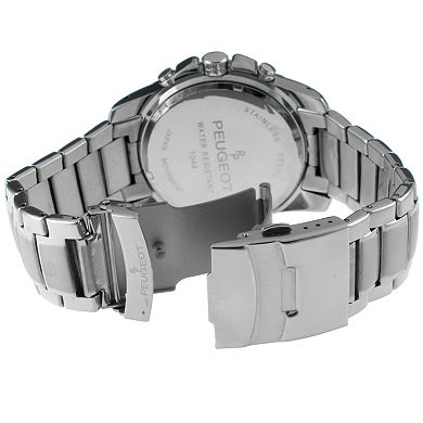 Peugeot Mens Decorative Chrono Sub-Dials Sports Watch with Calendar Window