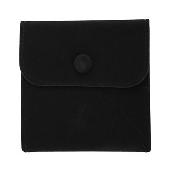 Double-sided Plush Button Pocket 1 pc