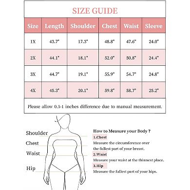 Women's Plus Size Plaid A-Line Dress Button Front Notch Neck Long Sleeve Tiered Dresses with Pockets