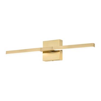 POWLIG 23.6-Inch Modern LED Wall Sconce - 24W 5-Color Temperature Dimmable
