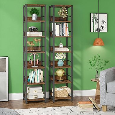 6 Tier Corner Storage Shelf for Living Room, Bedroom or Home Office