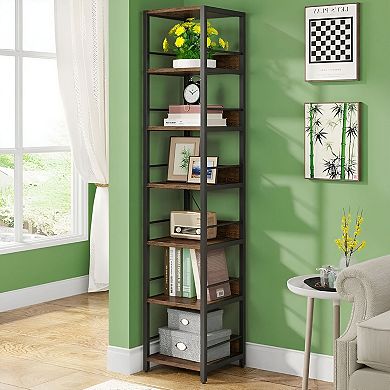 6 Tier Corner Storage Shelf for Living Room, Bedroom or Home Office