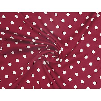 Women's Vintage Retro Polka Dots Square Scarves Kerchief 27.6x27.6"