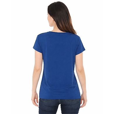 Women’s V-Neck Front Tie Pullover Top
