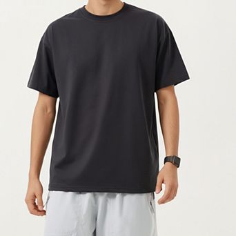 Men's Short Sleeve T-Shirt with Relaxed Fit Soft Lightweight Breathable Everyday Essential Top