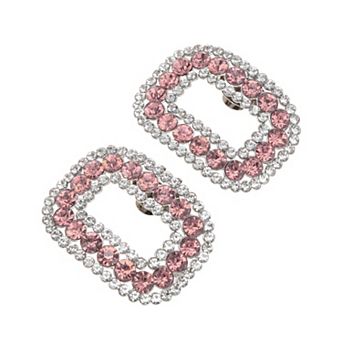 Square with Detachable Clip Shoe Accessories 2 pc