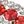 Silver Tone Red