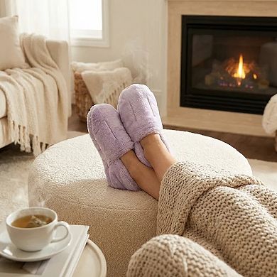 Herbal Concepts Aromatherapy Boot Shaped Microwaveable Wrap Made of Organic Flaxseed, Peppermint