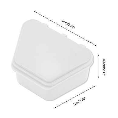 Portable Trapezoidal Retainer Case Braces Box 1 Pc