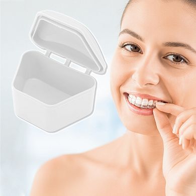 Portable Trapezoidal Retainer Case Braces Box 1 Pc