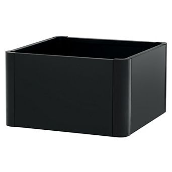 20"x 20" Base with Drainage Metal Raised Garden Bed Planter Box, Outdoor Rectangular Plante