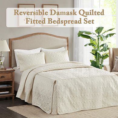 Quilted Bedspread Set Queen Size