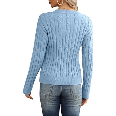 Classic-Fit Mockneck Casual Sweater