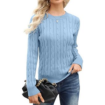 Classic-Fit Mockneck Casual Sweater
