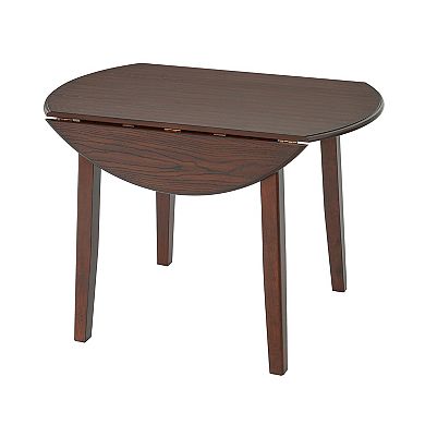 KWPZQEB 42.36Inch Extendable Dining Table for 24 People, Round Folding Wood Dining Table