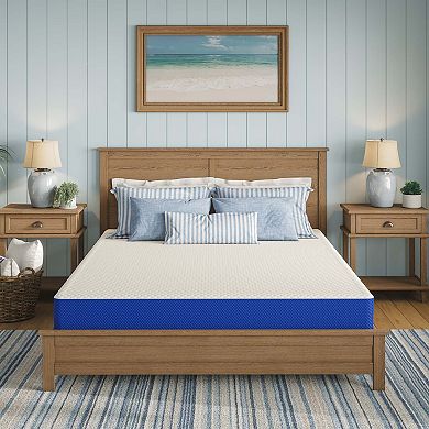 Nautica Refresh 8" Hybrid Mattress-Quiet Pocket Coils, Medium-Firm-Air Flow Foam-Edge Support