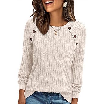 Casual Tunic Pullover Sweater