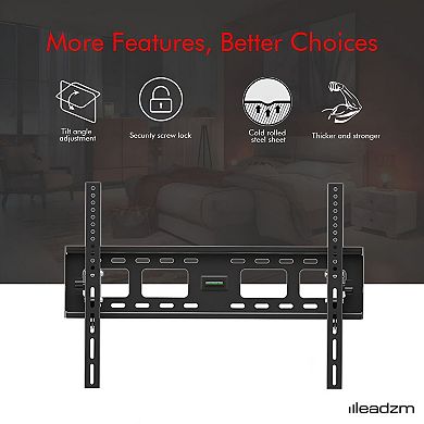 Adjustable Wall Mount TV Bracket for Living Room or Bedroom
