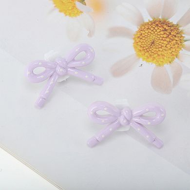 Bow Shoelace Charms 1 Pair