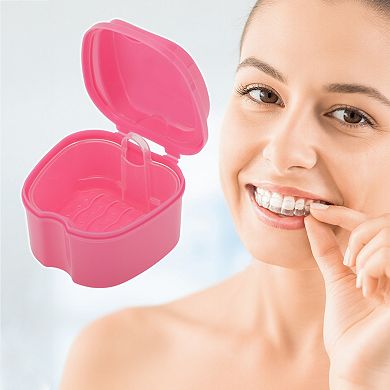 Portable Braces Box with Strainer 1 Pc