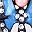 Blue White