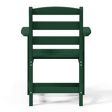 Outdoor HDPE Patio Classic Dining Arm Chair