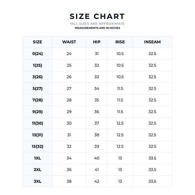 RISEN Full Size Mid Rise Fit Crop Wide With Printed Cuff Jeans Plus Size