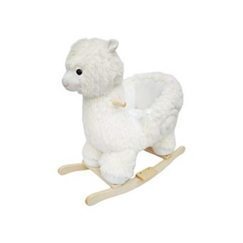 Rocking Horse Kids with Hand Puppets and Safety Belt, Dinosaur Rocking Toy, For Children 1-3 Years