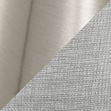 Loheer Contemporary Metal Table Lamp Set of 2 with Fabric Drum Shade