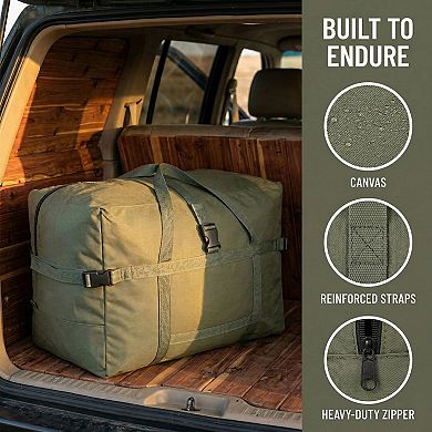 1 Pack Clothes Storage, Oxford Storage Bag, Moving Bag for Organizing Bedroom, Storage with Handles