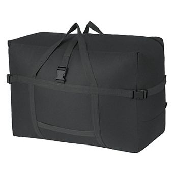 1 Pack Clothes Storage, Oxford Storage Bag, Moving Bag for Organizing Bedroom, Storage with Handles